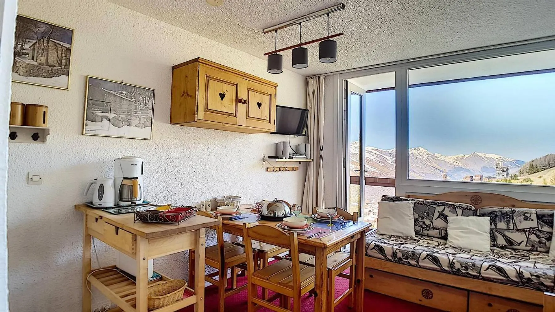 Residence Boedette A - Appartement Duplex - Depart Et Retour Skis Aux Pieds - Balcon Vue Montagne Mae-2244 Saint-Martin-de-Belleville